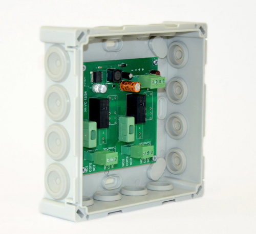 УК-УС 12/24-2Н-10А-IP42 Универсальное коммутационное устройство