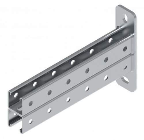 Консоль STRUT двойная КССД-41х41х750 (2,5мм) (PR08.22770) (Промрукав) Консоль STRUT Консоль STRUT двойная КССД-41х41х750 (2,5мм) (PR08.22770) (Промрукав) Консоль STRUT