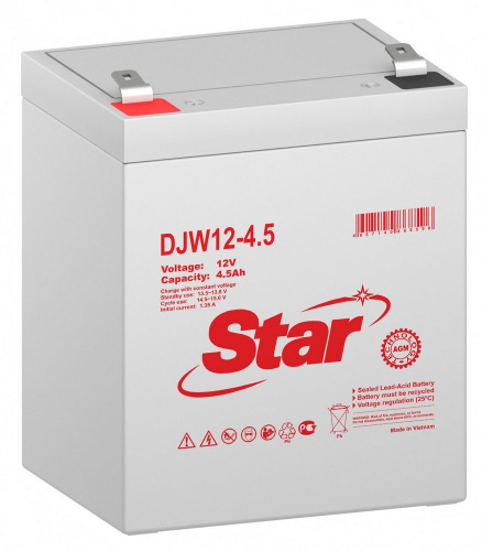 STAR DJW12-4.5 Аккумулятор герметичный свинцово-кислотный