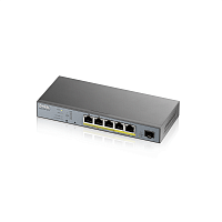 GS1350-6HP-EU0101F L2 коммутатор PoE+ для IP-видеокамер