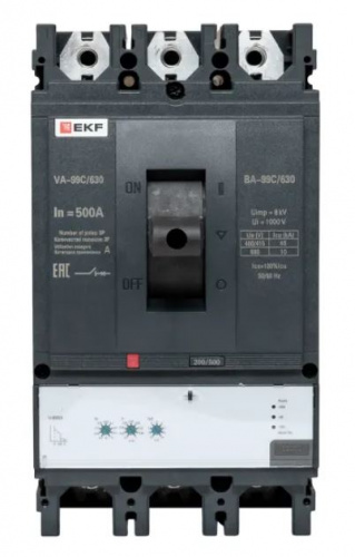ВА-99C 630/500А 3P 45кА (mccb99C-630-500) фото 3