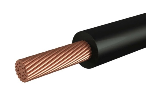 ПуГВ (ПВ-3) 0,5 мм² черный ГОСТ (01-8615-5) Провод установочный