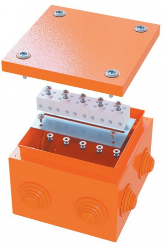Коробка FS 150х150х80 5P (FSB31506) Коробка ответвительная огнестойкая стальная Коробка FS 150х150х80 5P (FSB31506) Коробка ответвительная огнестойкая стальная