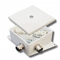 КМ-О (6к*6,0)-IP66-120х120, четыре ввода Коробка монтажная огнестойкая