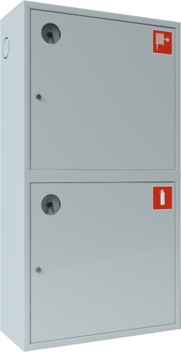 Ш-ПК-О-003Н12ЗБ (ПК-320-12НЗБ) Шкаф пожарный навесной закрытый белый