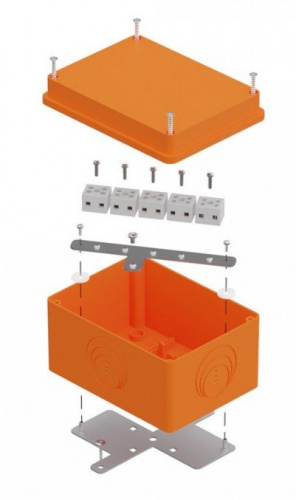 Коробка огнестойкая 150х110х90 E15-E120 для о/п (40-0351-FR1.5-10) Коробка огнестойкая для открытой установки