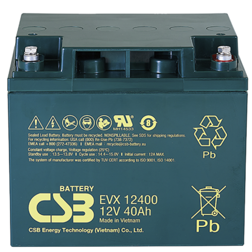CSB EVX 12400 Аккумулятор герметичный свинцово-кислотный