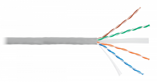 U/UTP 4pair, Cat6, Solid, In, PVC (NMC 2140A-GY) Кабель «витая пара» (LAN) для структурированных систем связи