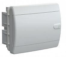 Корпус пластиковый UNION Compact ЩРВ-П-8 IP41 скрытой установки белая дверь (UIC-KP13-V-08-41-K01)