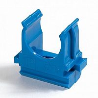 Держатель D=16 синий (100 шт) (PR13.0057) Крепление для труб