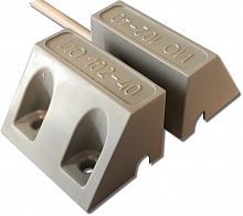 ИО 102-40 БЗП (2) (серый) Извещатель охранный точечный магнитоконтактный, кабель в пластмассовом рукаве