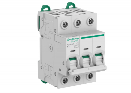 Systeme9 3P 3A 6kA 400В C (S9F22303) Автоматический выключатель