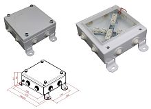 КМ-О (16к)-IP55-1515, восемь вводов Коробка монтажная огнестойкая