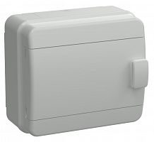 Корпус пластиковый TEKFOR КМПн-8 IP65 серая непрозрачная дверь (TF5-KP73-N-08-65-K03-K03)