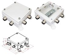 КМ IP66-1515, 8 вводов Коробка монтажная электротехническая