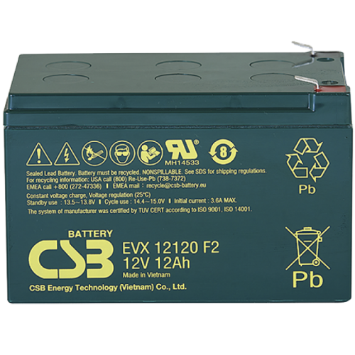 CSB EVX 12120 Аккумулятор герметичный свинцово-кислотный