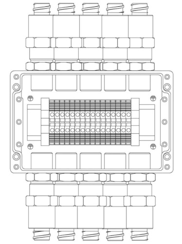 КВМК 1609 Коробка коммутационная взрывозащищенная