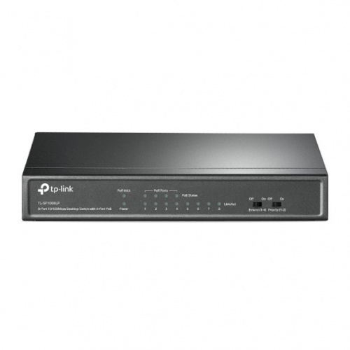 TL-SF1008LP Коммутатор 8-портовый с PoE TL-SF1008LP Коммутатор 8-портовый с PoE