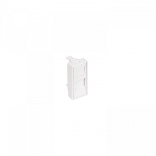 NTSS-LP-PM-SIP-22.5х45-WT Лицевая панель для модулей типа Keystone NTSS-LP-PM-SIP-22.5х45-WT Лицевая панель для модулей типа Keystone