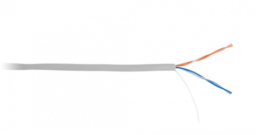 U/UTP 2pair, Cat5, In, PVC (UEC-UU002-5-PVC-GY) Кабель «витая пара» (LAN) для структурированных систем связи