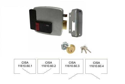 11.610.60.3 Замок электромеханический CISA накладной