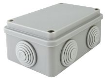 Коробка ОП 120х80х50мм, крышка, IP55, 6 вх. (SQ1401-0505) Распаячная коробка