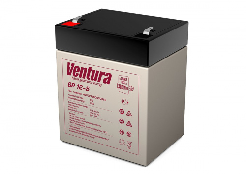 Ventura GP 12-5 Аккумулятор герметичный свинцово-кислотный Ventura GP 12-5 Аккумулятор герметичный свинцово-кислотный