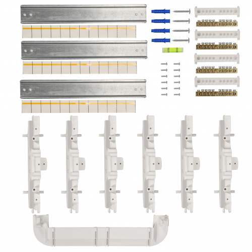 Корпус пластиковый KREPTA ЩРН-П-36 белая дверь IP40 (KR5-KP13-N-36-41) фото 4
