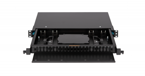 NMF-RP24SC-TS-P1-1U-BK Кросс оптический 19"