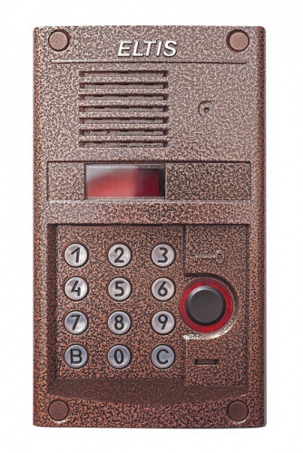 DP400-RD24 (медь) Блок вызова домофона