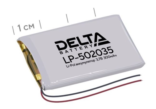 Delta LP-502035 Аккумулятор литий-полимерный призматический