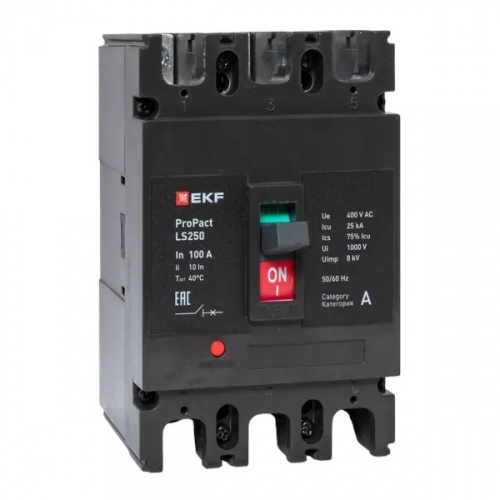 LS250 25кА 3P 100А ProPact (mccb-250-25-3-100-ls)