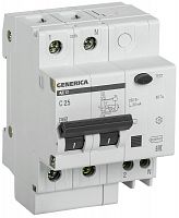 АД12 2Р 25А 30мА GENERICA (MAD15-2-025-C-030) Автоматический выключатель дифференциального тока