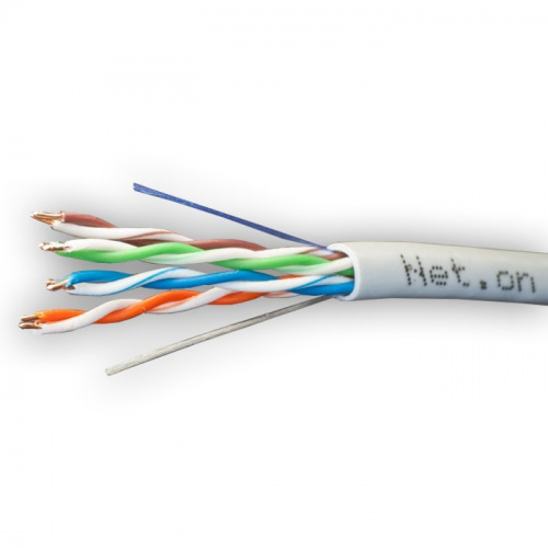 U/UTP 4pair, Cat5e, In, PVC, CCA, Neton (01-0330) Кабель «витая пара» (LAN) для структурированных систем связи U/UTP 4pair, Cat5e, In, PVC, CCA, Neton (01-0330) Кабель «витая пара» (LAN) для структурированных систем связи