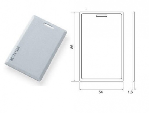 IL-05E (num) Карта proximity стандартная IL-05E (num) Карта proximity стандартная