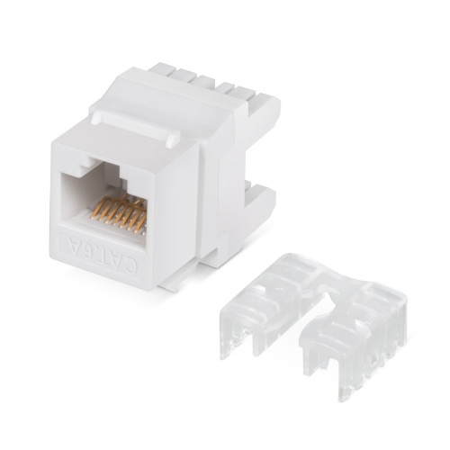 KJ-RJ45-Cat.6A-180 (7654c) Вставка Keystone Jack RJ-45