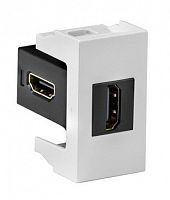 Розетка HDMI Viva 1 модуль белая (41018) Розетка HDMI