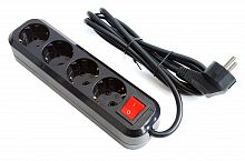 SP4B-330 Сетевой фильтр 4 розетки, 3м черный