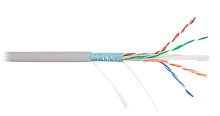 F/UTP 4pair, Cat6, Solid, In, PVC (NMC 4240A-GY) Кабель «витая пара» (LAN) для структурированных систем связи