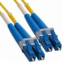 Патч-корд оптический соединительный (SM), 9/125 (OS2), LC/UPC-LC/UPC, (Duplex), LSZH, 3м (50-2117)