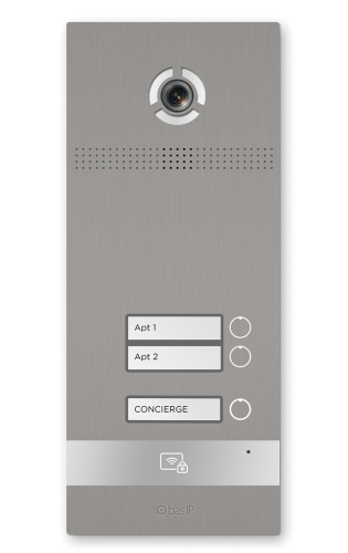 BI-02FB SILVER Вызывная панель IP-домофона