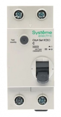 City9 Set АВДТ 1P+N С 20А 6kA 30мА AC 230В (C9D36620) Дифференциальный автоматический выключатель фото 2