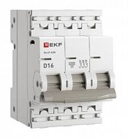 ВА 47-63N 3P 16А (D) 6кА PROXIMA (M636316D)