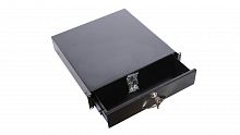 ТСВ-Д-2U.450-9005 Полка (ящик) для документации 2U