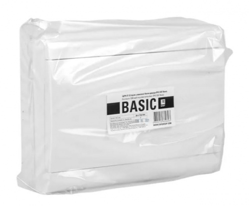ЩРН-П-12 белая дверца IP41 Basic (pb-n-12w-bas) фото 2