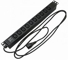 SHE19-10IEC-2.5IEC Блок розеток 19"