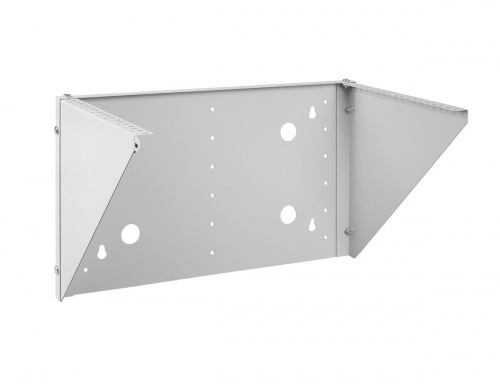 NC-4U-V (12028c) Кронштейн настенный вертикальный 19" 4U, цвет серый NC-4U-V (12028c) Кронштейн настенный вертикальный 19" 4U, цвет серый