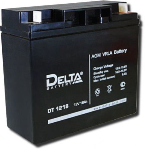 Delta DT 1218 Аккумулятор герметичный свинцово-кислотный Delta DT 1218 Аккумулятор герметичный свинцово-кислотный