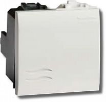 Выключатель Brava 2 модуля белый (76002B) Выключатель