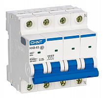 NXB-63 4P 10А 6кА х-ка B (R) CHINT (814273)